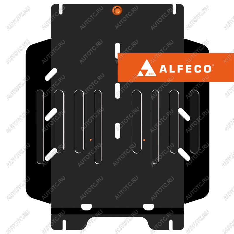 3 879 р. Защита КПП (V-all) ALFECO  Toyota Land Cruiser  J300 (2021-2025) дорестайлинг (сталь 2 мм)  с доставкой в г. Керчь