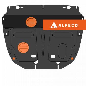 Защита картера и КПП (V-1.5) ALFECO EXEED LX (2017-2022) дорестайлинг (алюминий)