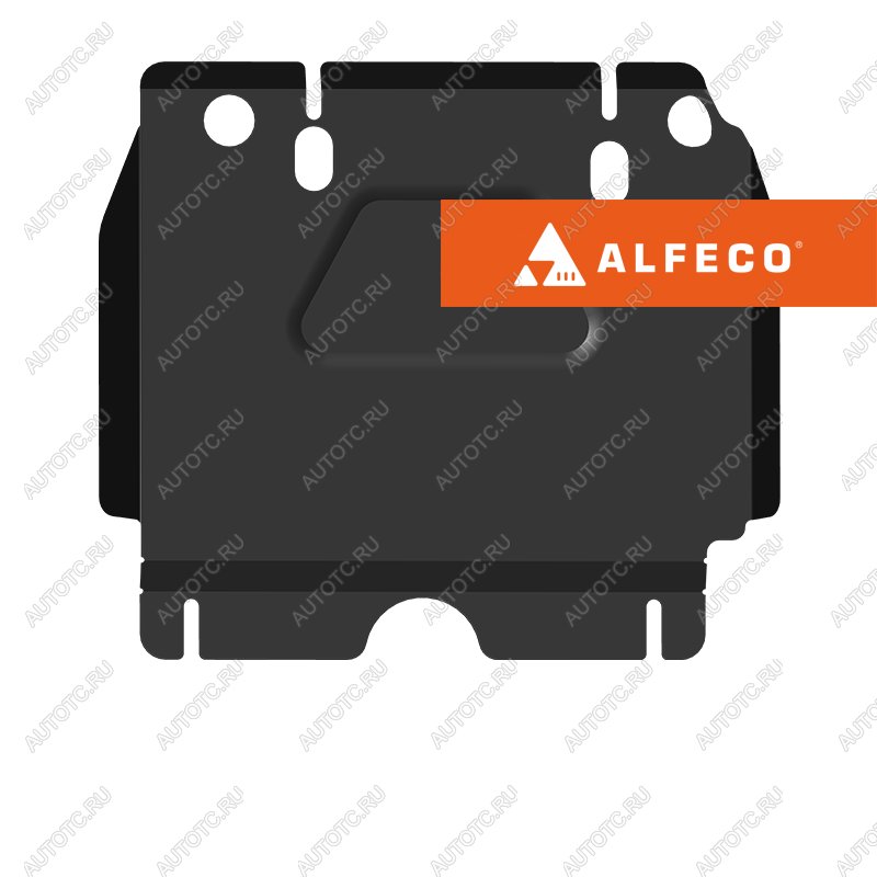 5 499 р. Защита картера (V-2,0 MT 4WD) ALFECO  JAC T8 (2018-2023) Pickup Double Cab (алюминий)  с доставкой в г. Керчь