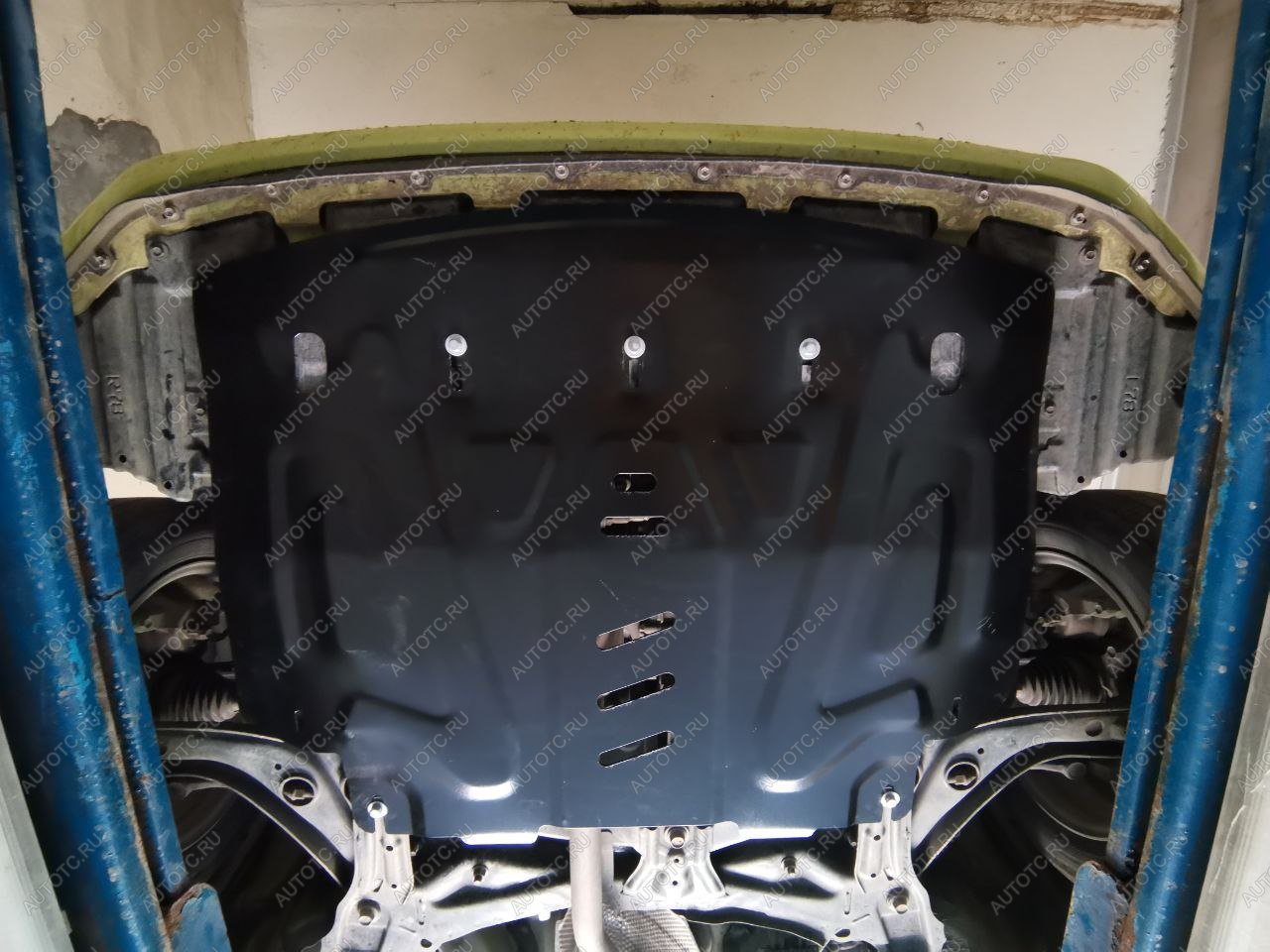 15 699 р. Защита картера и КПП (V-1,5 FWD) ALFECO  Toyota Sienta  XP170 (2015-2025) дорестайинг, 1-ый рестайлинг (алюминий 3 мм)  с доставкой в г. Керчь