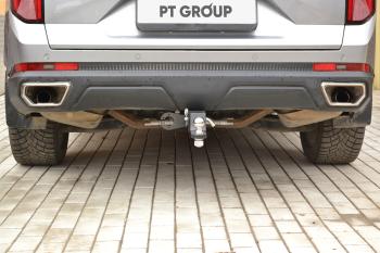 14 549 р. Фаркоп под съемный квадрат Petroil Tuning GAC GS8 (2023-2025)  с доставкой в г. Керчь. Увеличить фотографию 2