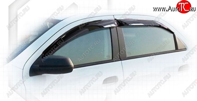 2 099 р. Дефлектора окон CA-Plastic Renault Arkana (2019-2025) (Classic полупрозрачный, Без хром.молдинга)  с доставкой в г. Керчь