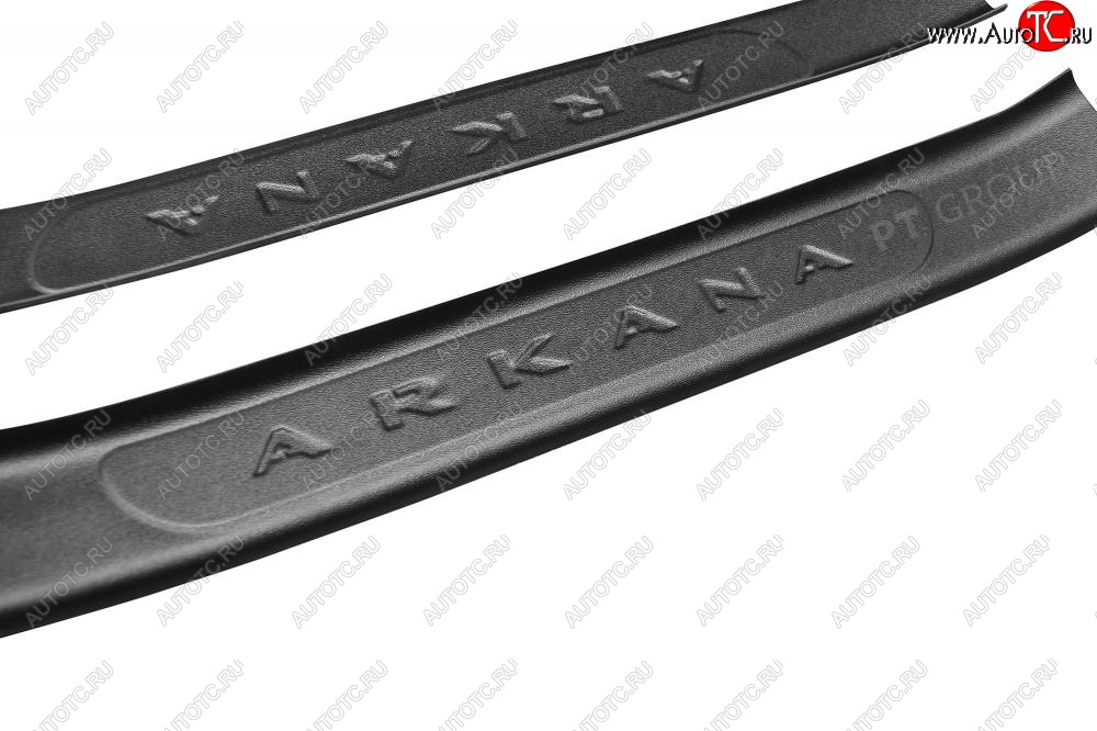 1 919 р. Пороги накладки в проем дверей Petroil Tuning Renault Arkana (2019-2025) (ABS-пластик)  с доставкой в г. Керчь