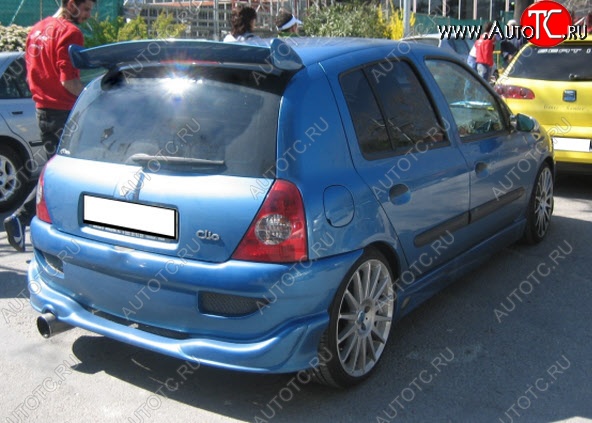 23 899 р. Задний бампер R1 Renault Clio BB дорестайлинг, хэтчбэк 5 дв. (1998-2002)  с доставкой в г. Керчь