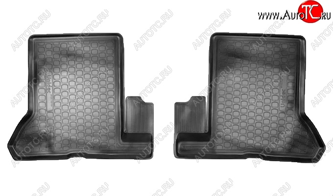 1 469 р. Коврики салонные Noplast (3D, 2 ряд)  Renault Dokker (2012-2025) (Черные)  с доставкой в г. Керчь