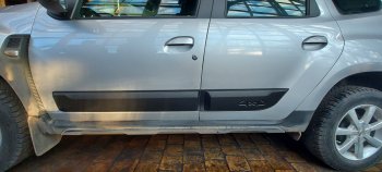 4 379 р. Накладки дверей Petroil Tuning  Renault Duster  HM (2021-2024) рестайлинг (Текстурная поверхность (шагрень))  с доставкой в г. Керчь. Увеличить фотографию 2