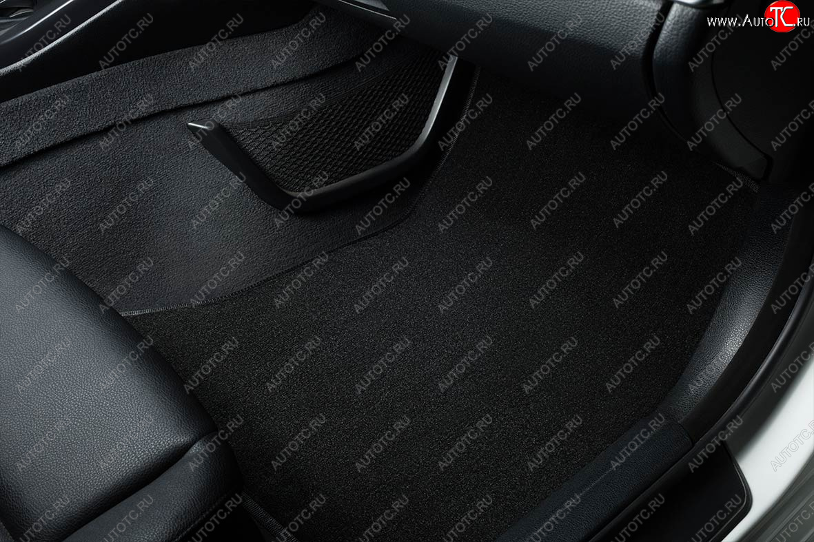 2 889 р. Коврики в салон SEINTEX LUX (ВОРС, комплект, 4WD)  Renault Duster  HM (2021-2024) рестайлинг (Цвет: черный)  с доставкой в г. Керчь