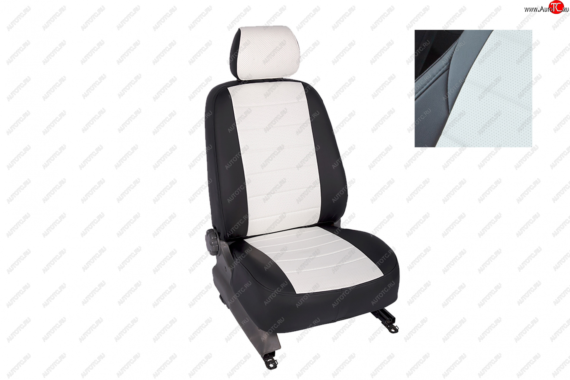 5 999 р. Чехлы для сидений Seintex (экокожа, LifeStyle, 40/60)  Renault Duster  HM (2021-2024) рестайлинг (Черный, вставка белая)  с доставкой в г. Керчь