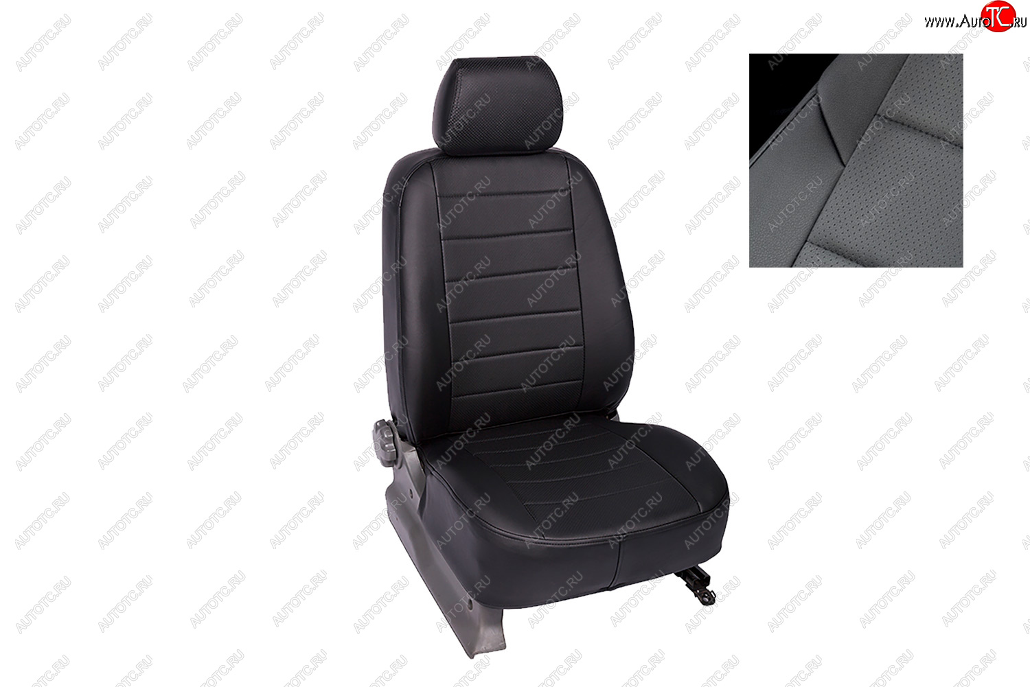 5 999 р. Чехлы для сидений Seintex (экокожа, LifeStyle, 40/60)  Renault Duster  HM (2021-2024) рестайлинг (Черный, вставка черная)  с доставкой в г. Керчь