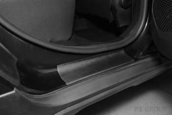 1 179 р. Пороги накладки дверей Petroil Tuning  Renault Duster  HM (2021-2024) рестайлинг (Текстурная поверхность (шагрень))  с доставкой в г. Керчь. Увеличить фотографию 2
