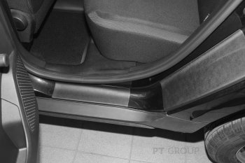 1 179 р. Пороги накладки дверей Petroil Tuning  Renault Duster  HM (2021-2024) рестайлинг (Текстурная поверхность (шагрень))  с доставкой в г. Керчь. Увеличить фотографию 3