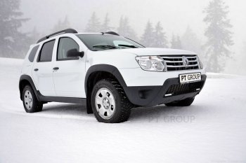 6 099 р. Комплект накладок на колёсные арки Petroil Tuning  Renault Duster  HS (2015-2021) рестайлинг (Текстурная поверхность)  с доставкой в г. Керчь. Увеличить фотографию 3