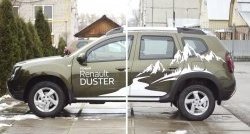 7 749 р. Накладки на колёсные арки RA  Renault Duster  HS (2015-2021) рестайлинг (Неокрашенные)  с доставкой в г. Керчь. Увеличить фотографию 2