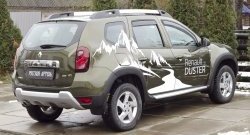 7 749 р. Накладки на колёсные арки RA  Renault Duster  HS (2015-2021) рестайлинг (Неокрашенные)  с доставкой в г. Керчь. Увеличить фотографию 5
