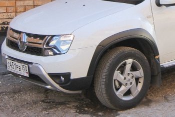 7 649 р. Накладки на колесные арки Артформ Renault Duster HS рестайлинг (2015-2021)  с доставкой в г. Керчь. Увеличить фотографию 2
