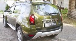 1 749 р. Защитная накладка на задний бампер RA v4  Renault Duster  HS (2015-2021) рестайлинг  с доставкой в г. Керчь. Увеличить фотографию 3
