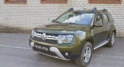 1 239 р. Защитная сетка решетки радиатора РА Renault Duster HS рестайлинг (2015-2021)  с доставкой в г. Керчь. Увеличить фотографию 3