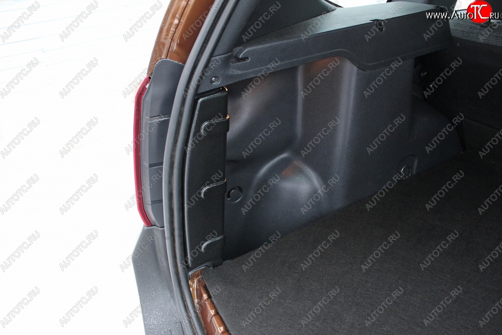 1 329 р. Внутренняя обшивка стоек багажника RA (2 шт.) Renault Duster HS рестайлинг (2015-2021)  с доставкой в г. Керчь