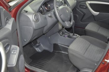2 049 р. Тоннельные накладки на ковролин сало Kart RS Renault Duster HS рестайлинг (2015-2021) (без покрытия)  с доставкой в г. Керчь. Увеличить фотографию 6