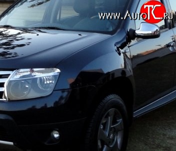 8 399 р. Переднее левое крыло Стандартное Renault Duster HS дорестайлинг (2010-2015) (Окрашенное)  с доставкой в г. Керчь