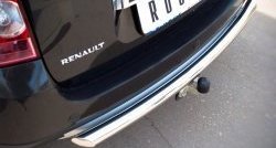 13 549 р. Одинарная защита заднего бампера из трубы диаметром 63 мм (4x4) SLITKOFF  Renault Duster  HS (2010-2015) дорестайлинг  с доставкой в г. Керчь. Увеличить фотографию 2