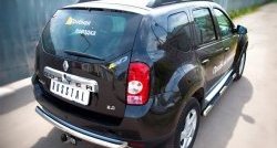 13 549 р. Одинарная защита заднего бампера из трубы диаметром 63 мм (4x4) SLITKOFF  Renault Duster  HS (2010-2015) дорестайлинг  с доставкой в г. Керчь. Увеличить фотографию 4