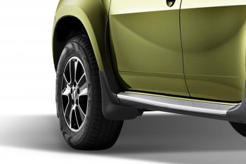 2 499 р. Брызговики Frosch Renault Duster HS рестайлинг (2015-2021) (Передние)  с доставкой в г. Керчь. Увеличить фотографию 2