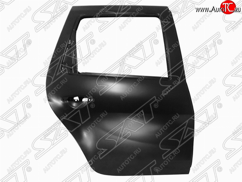 14 299 р. Правая дверь задняя SAT  Renault Duster  HS (2010-2015) дорестайлинг (Неокрашенная)  с доставкой в г. Керчь