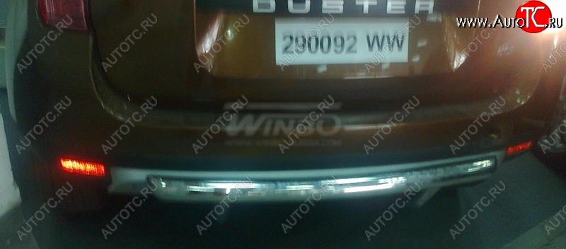 6 699 р. Защита заднего бампера WINBO (Ø63 мм, нержавейка) Renault Duster HS дорестайлинг (2010-2015) (Комплектация 4х4) с доставкой в г. Керчь Увеличить фотографию 1 6 699 р. Защита заднего бампера WINBO (Ø63 мм, нержавейка) Renault Duster HS дорестайлинг (2010-2015) (Комплектация 4х4) с доставкой в г. Керчь