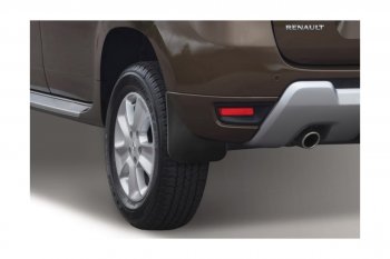 979 р. Брызговики Frosch (standart) Renault Duster HS дорестайлинг (2010-2015) (Задние)  с доставкой в г. Керчь. Увеличить фотографию 2