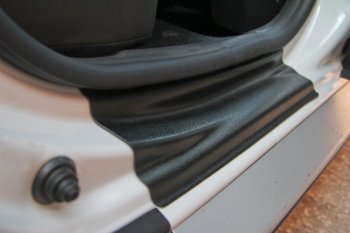 1 599 р. Комплект накладок в проем дверей Артформ (4 шт.) Renault Duster HS рестайлинг (2015-2021)  с доставкой в г. Керчь. Увеличить фотографию 2