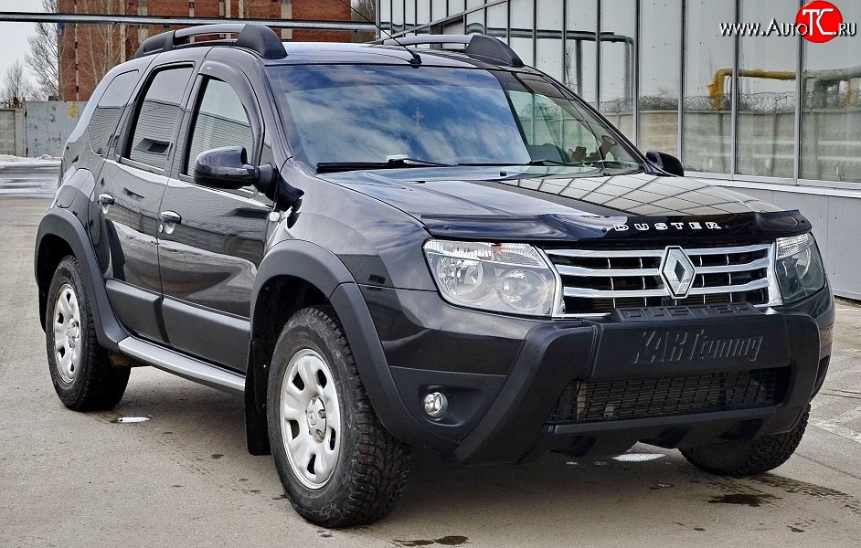 9 049 р. Накладки на арки крыльев Kart RS Nissan Terrano D10 дорестайлинг (2013-2016) (Неокрашенные)  с доставкой в г. Керчь