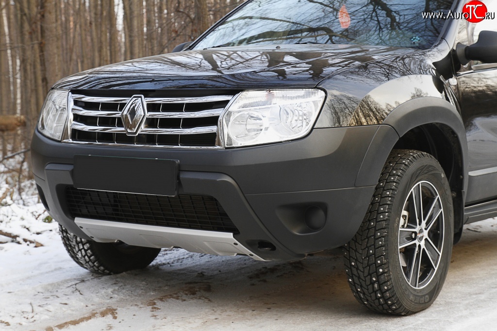 13 799 р. Расширители колесных арок с молдингами RA (комплект) Renault Duster HS дорестайлинг (2010-2015) (Поверхность шагрень)  с доставкой в г. Керчь