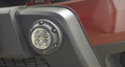 8 549 р. Накладка-кенгурятник Kart RS Renault Duster HS дорестайлинг (2010-2015) (Неокрашенная)  с доставкой в г. Керчь. Увеличить фотографию 4