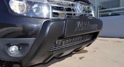 8 549 р. Накладка-кенгурятник Kart RS Renault Duster HS дорестайлинг (2010-2015) (Неокрашенная)  с доставкой в г. Керчь. Увеличить фотографию 5