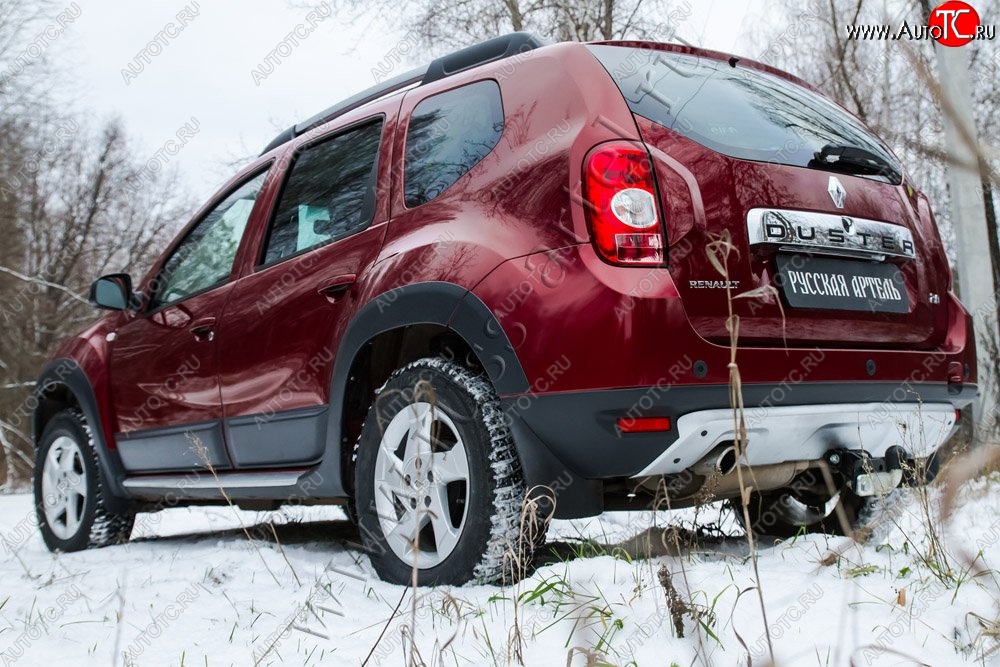 7 999 р. Диффузор заднего бампера RA  Renault Duster  HS (2010-2015) дорестайлинг  с доставкой в г. Керчь