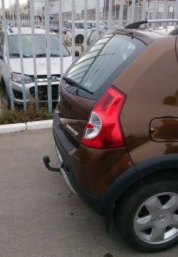 1 549 р. Накладка на задний бампер Ralex Tuning  Renault Duster  HS (2010-2015) дорестайлинг  с доставкой в г. Керчь. Увеличить фотографию 3