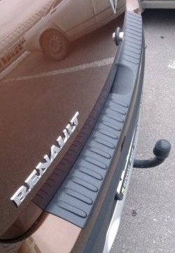 1 549 р. Накладка на задний бампер Ralex Tuning  Renault Duster  HS (2010-2015) дорестайлинг  с доставкой в г. Керчь. Увеличить фотографию 4