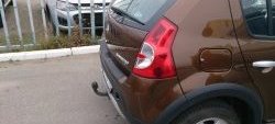 1 549 р. Накладка на задний бампер Ralex Tuning  Renault Duster  HS (2010-2015) дорестайлинг  с доставкой в г. Керчь. Увеличить фотографию 6