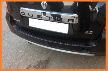 1 089 р. Накладка защитная на задний бампер Yuago Renault Duster HS дорестайлинг (2010-2015)  с доставкой в г. Керчь. Увеличить фотографию 2