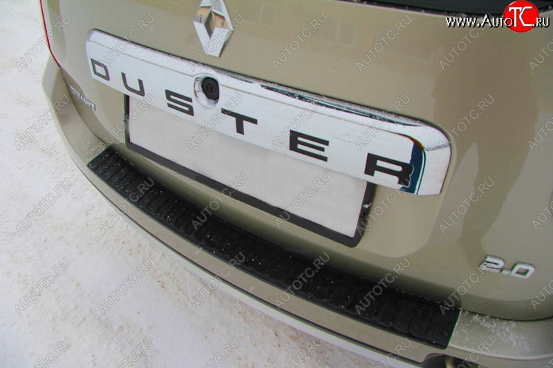 1 089 р. Накладка защитная на задний бампер Yuago Renault Duster HS дорестайлинг (2010-2015)  с доставкой в г. Керчь