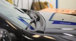 2 679 р. Обтекатель дворников на автомобиль Petroil Tuning  Renault Duster  HS (2010-2015) дорестайлинг (Текстурная поверхность)  с доставкой в г. Керчь. Увеличить фотографию 3