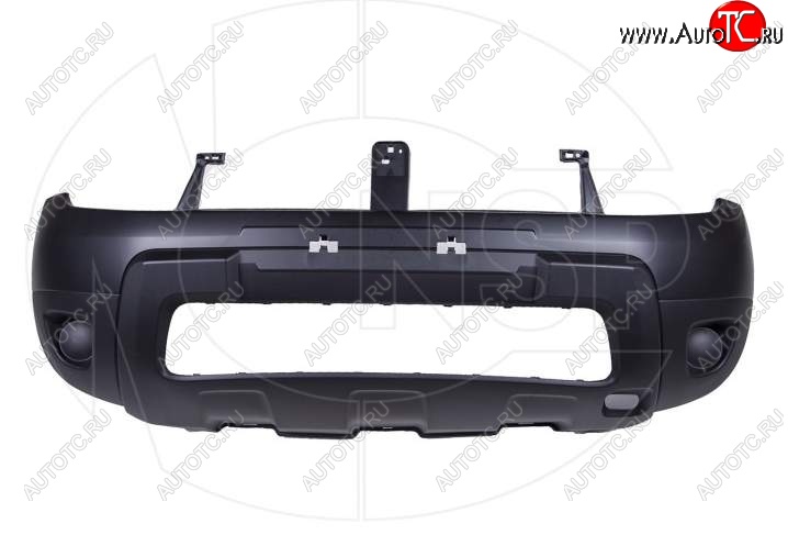7 699 р. Передний бампер NSP Renault Duster HS дорестайлинг (2010-2015) (без отверстий под ПТФ, Неокрашенный)  с доставкой в г. Керчь