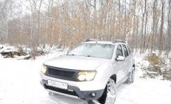 4 599 р. Решётка радиатора DM-Style Renault Duster HS дорестайлинг (2010-2015) (Без сетки, Неокрашенная глянец (под окраску))  с доставкой в г. Керчь. Увеличить фотографию 5