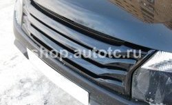 3 199 р. Решётка радиатора MT Renault Duster HS дорестайлинг (2010-2015) (Неокрашенная)  с доставкой в г. Керчь. Увеличить фотографию 4
