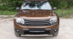 5 399 р. Решётка радиатора RA Renault Duster HS дорестайлинг (2010-2015) (Неокрашенная)  с доставкой в г. Керчь. Увеличить фотографию 3