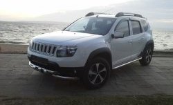 3 299 р. Решётка радиатора Sport Renault Duster HS рестайлинг (2015-2021) (Неокрашенная)  с доставкой в г. Керчь. Увеличить фотографию 5