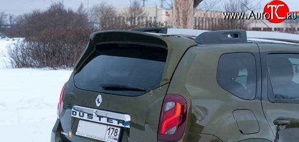 5 999 р. Спойлер Aero Renault Duster HS дорестайлинг (2010-2015) (Неокрашенный)  с доставкой в г. Керчь