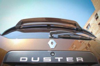 16 449 р. Спойлер Артформ Альбатрос Renault Duster HS дорестайлинг (2010-2015) (Цвет: белый лед)  с доставкой в г. Керчь. Увеличить фотографию 3