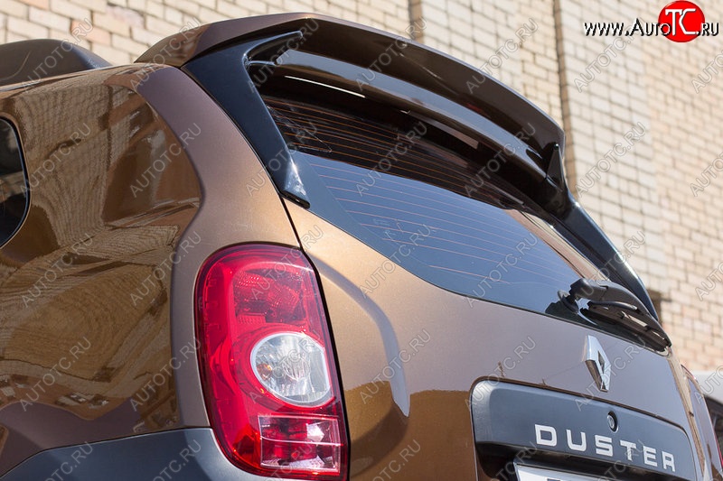 16 449 р. Спойлер Артформ Альбатрос Renault Duster HS дорестайлинг (2010-2015) (Цвет: белый лед)  с доставкой в г. Керчь